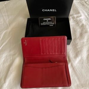 Chanel red Purse